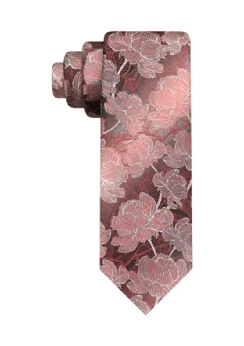Big & Tall Printed Necktie