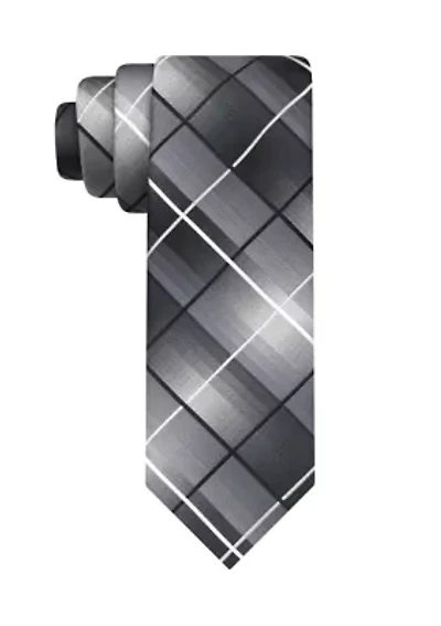 Shaded Plaid Tie