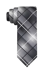 Shaded Plaid Tie