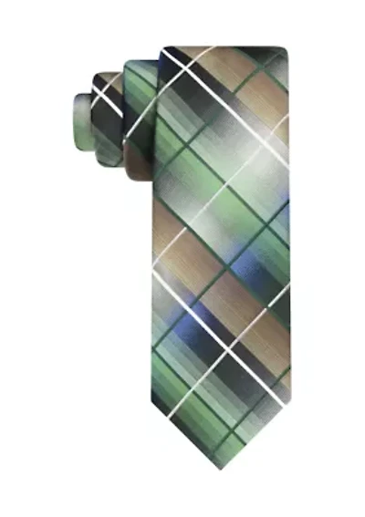 Big & Tall Plaid Tie