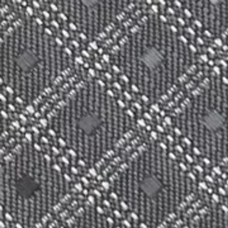 Grid Print Tie