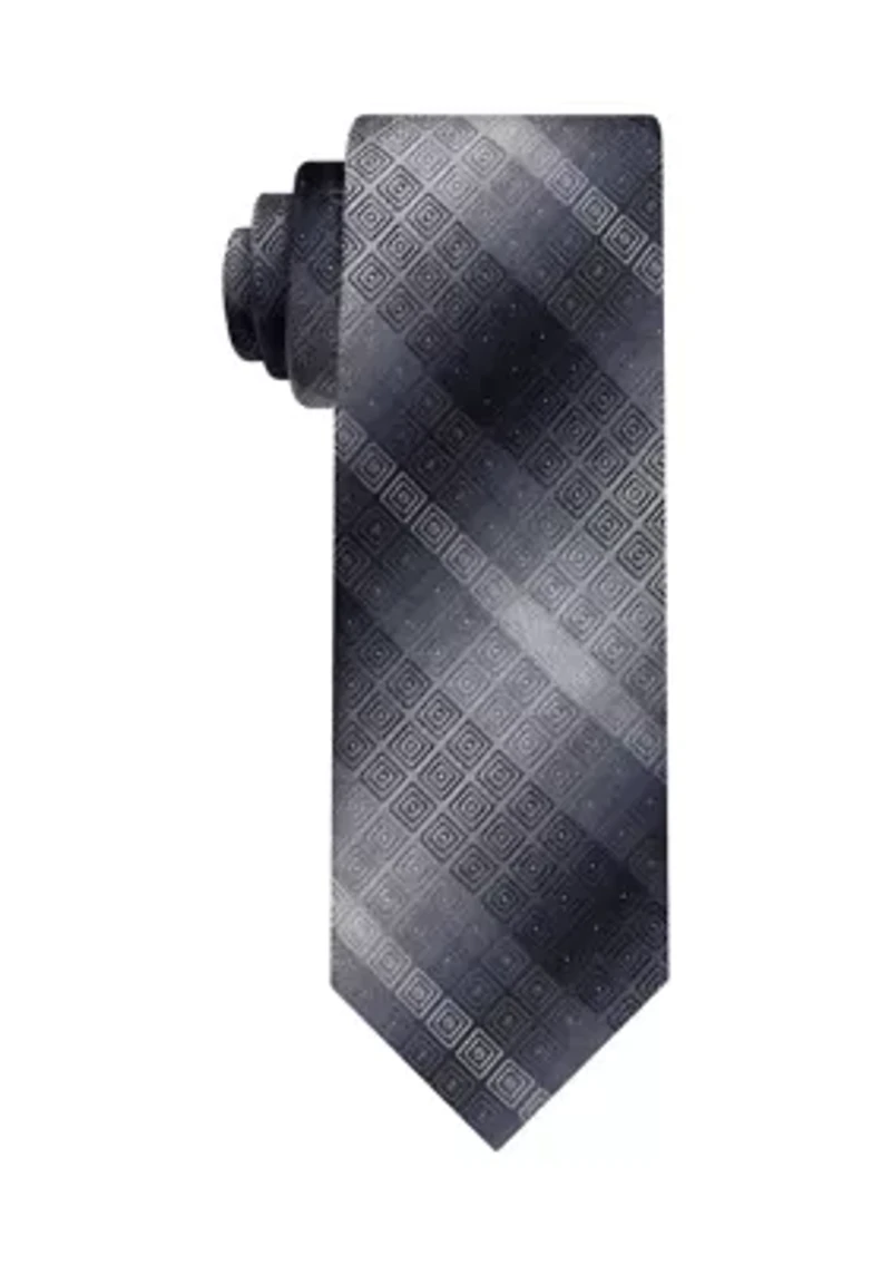 Shaded Geometrical Printed Tie