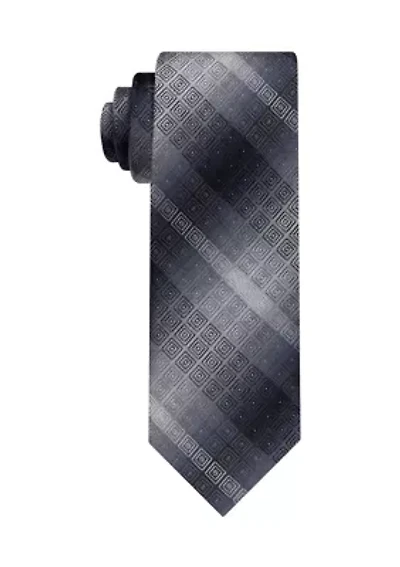 Shaded Geometrical Printed Tie