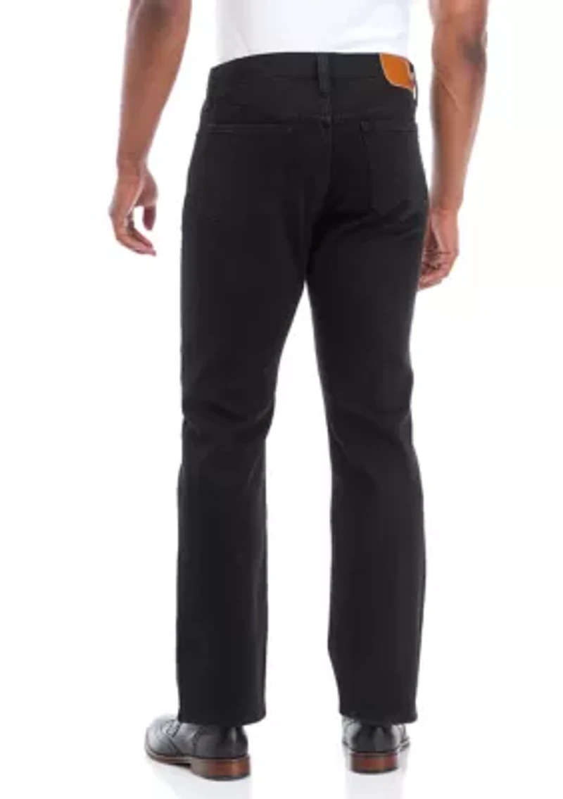 Black Bootcut Jeans