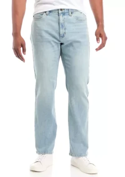Relaxed Light Wash Jeans