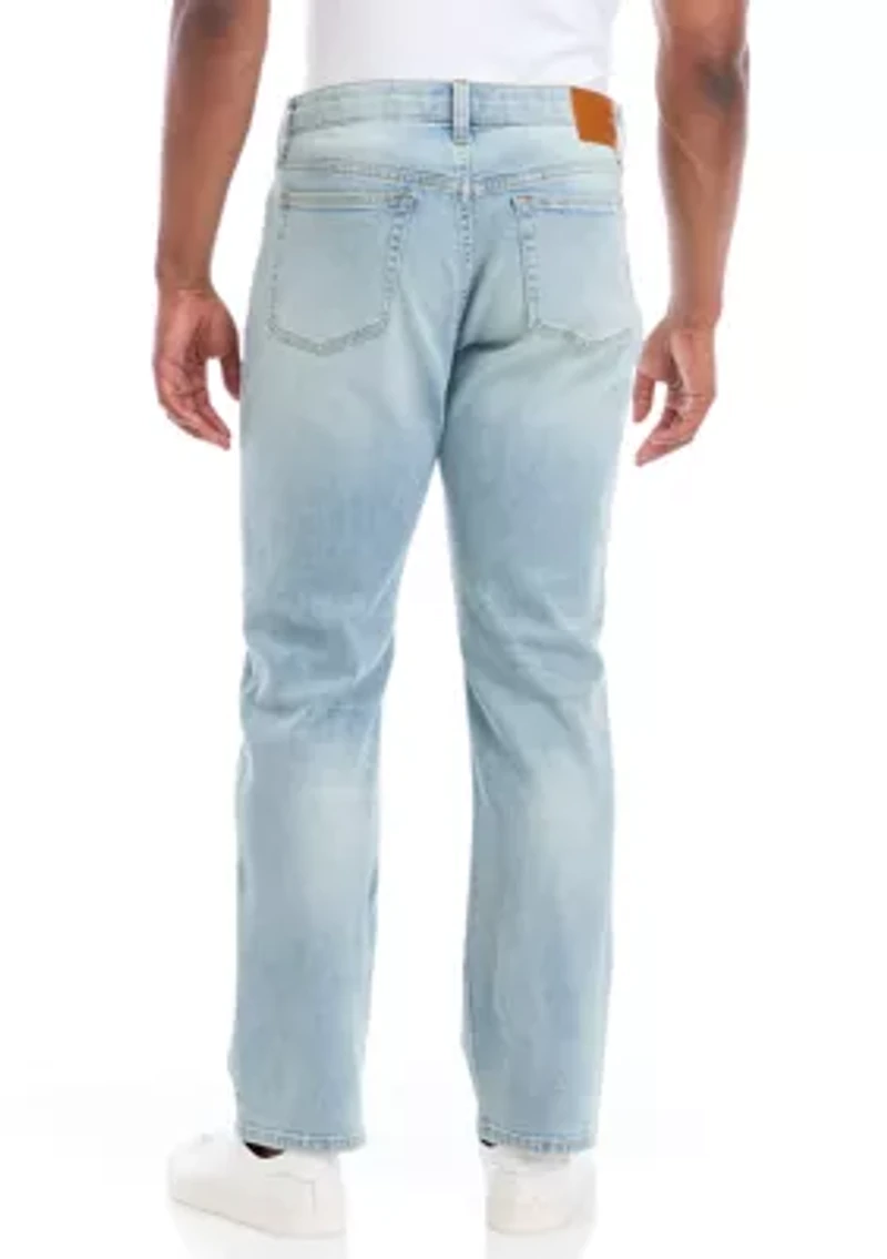 Relaxed Light Wash Jeans