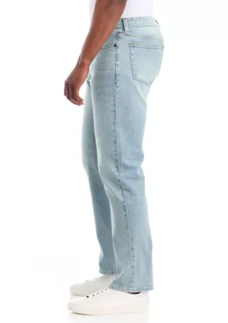 Relaxed Light Wash Jeans