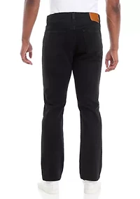 Black Straight Jeans