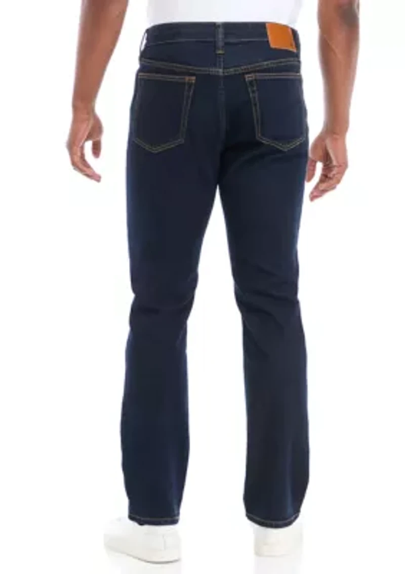 Rinse Wash Straight Jeans