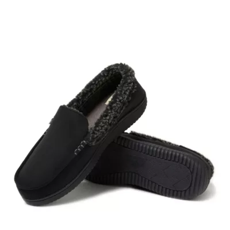 Alexander Microsuede Moccasin with Berber Casing