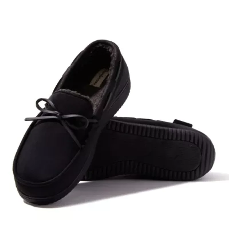 Pierce Microsuede Moc with Tie