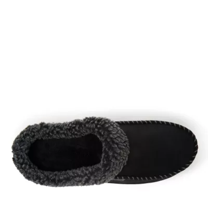 Men's Brendan Microsuede Moc Toe Clog with Whipstitch