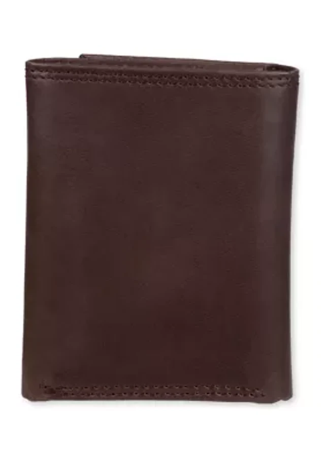 RFID Extra Capacity Trifold Wallet