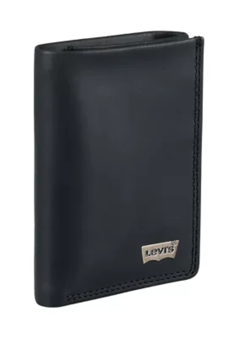 RFID Extra Capacity Trifold Wallet