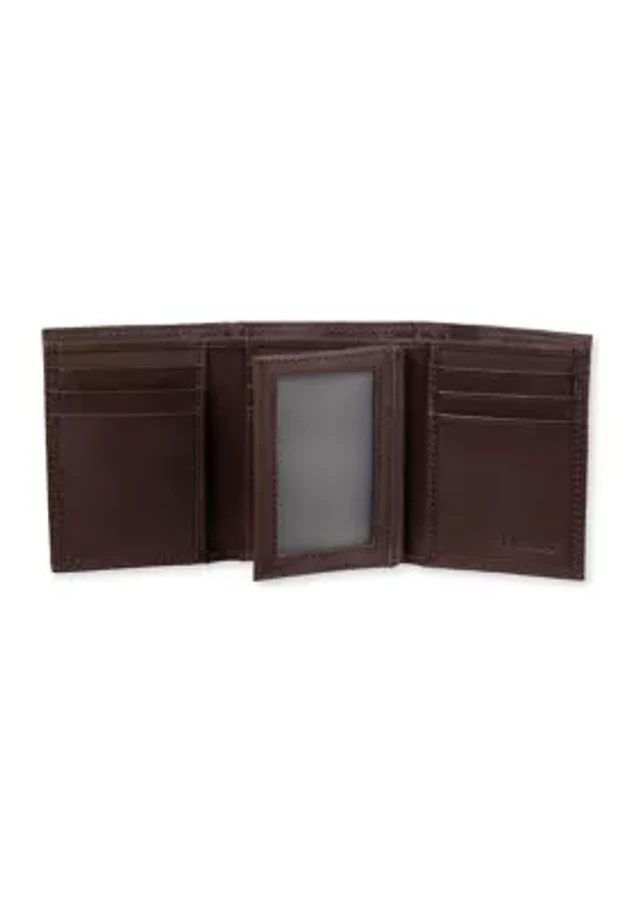 RFID Extra Capacity Trifold Wallet