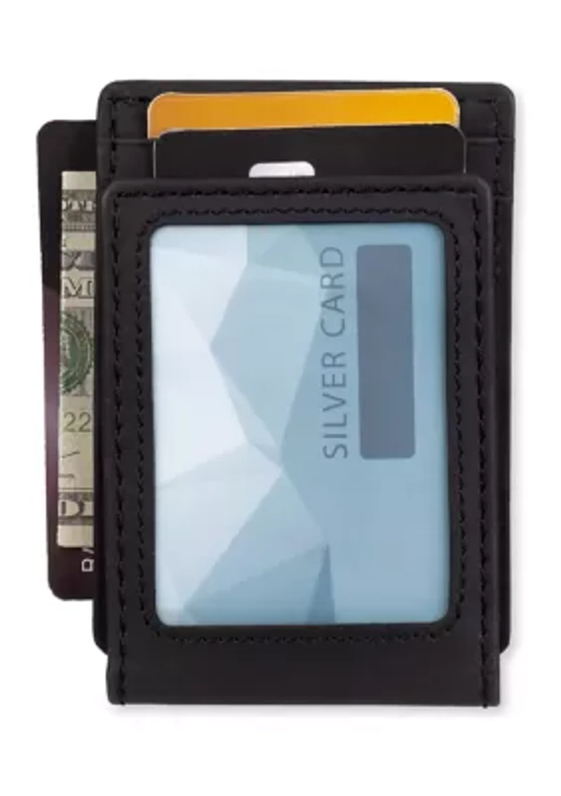 RFID Slim Magnetic Front Pocket Wallet