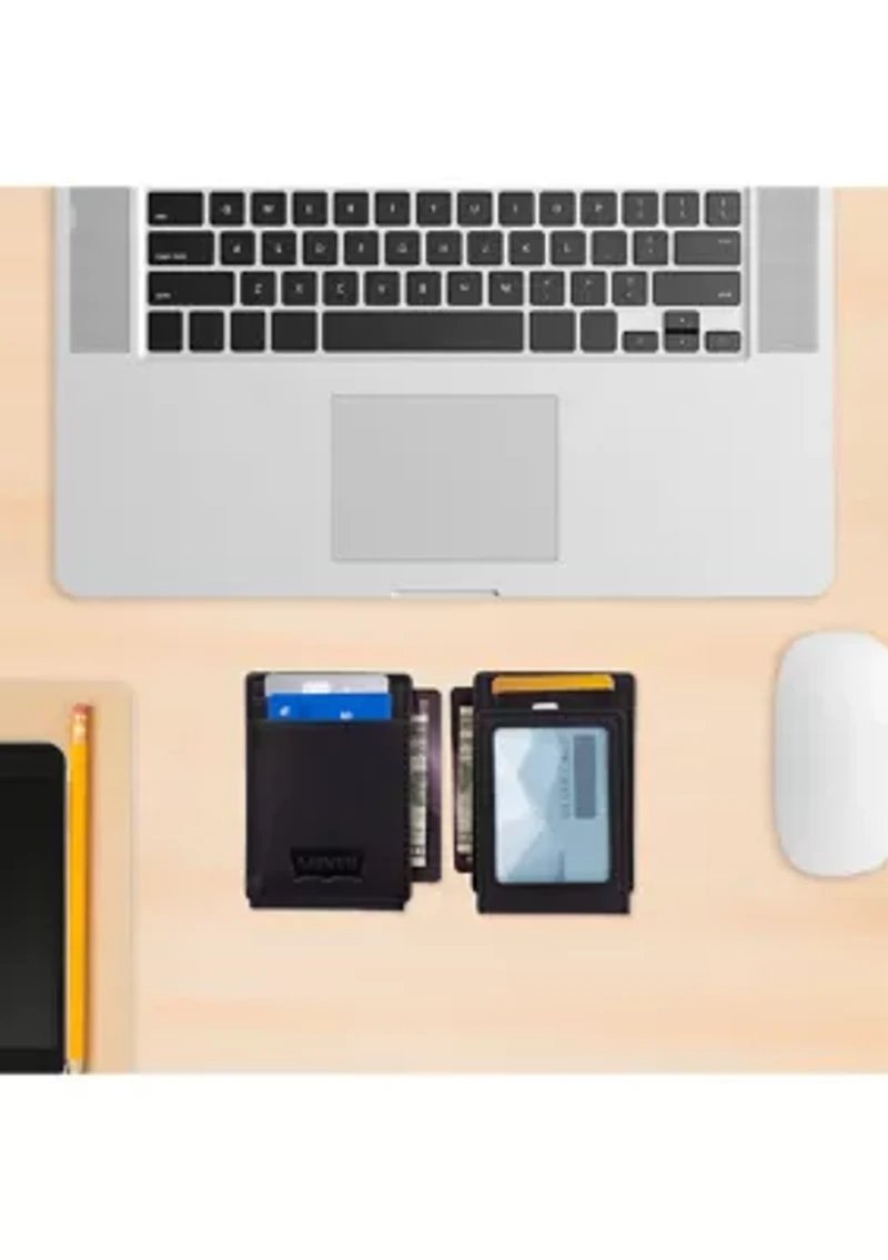 RFID Slim Magnetic Front Pocket Wallet