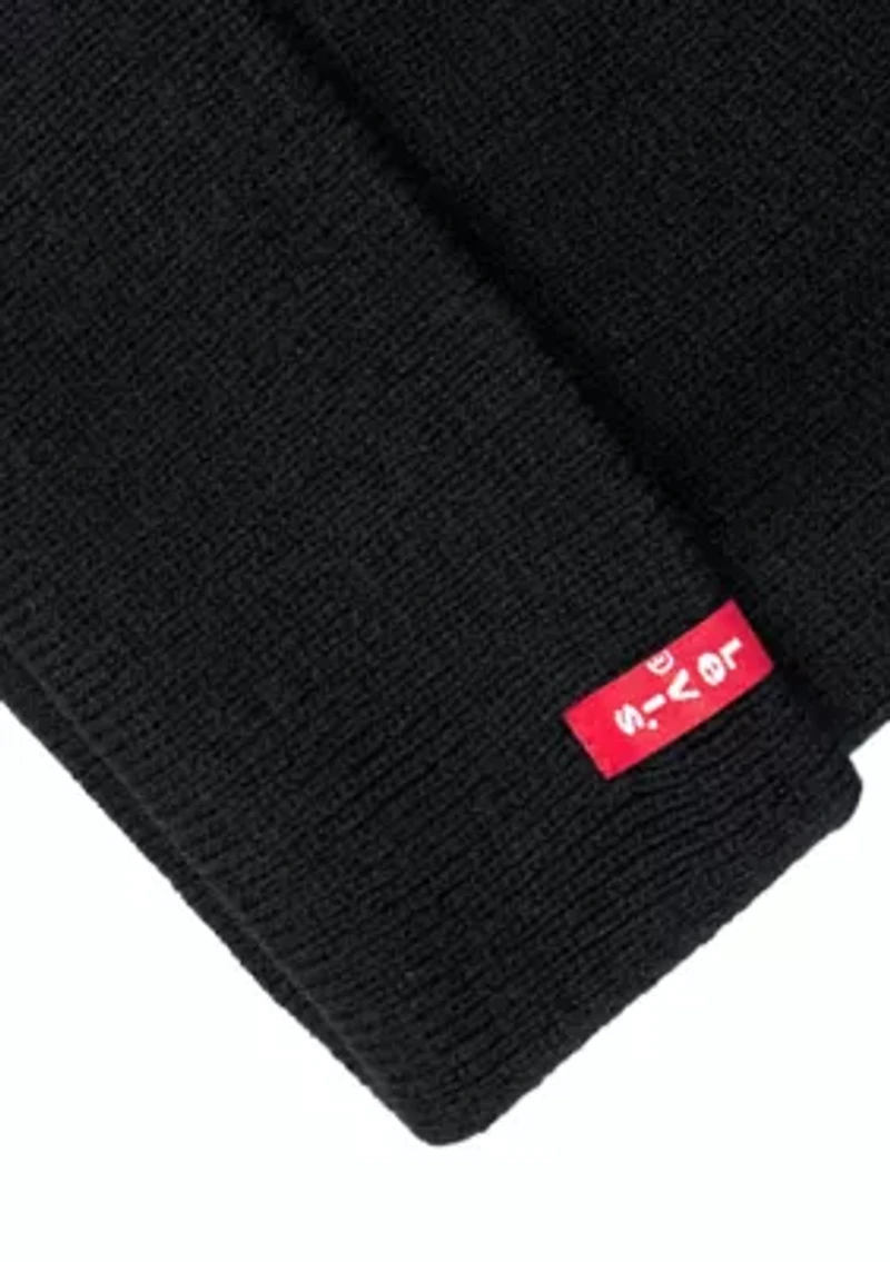 New Hero Beanie with Red Tab