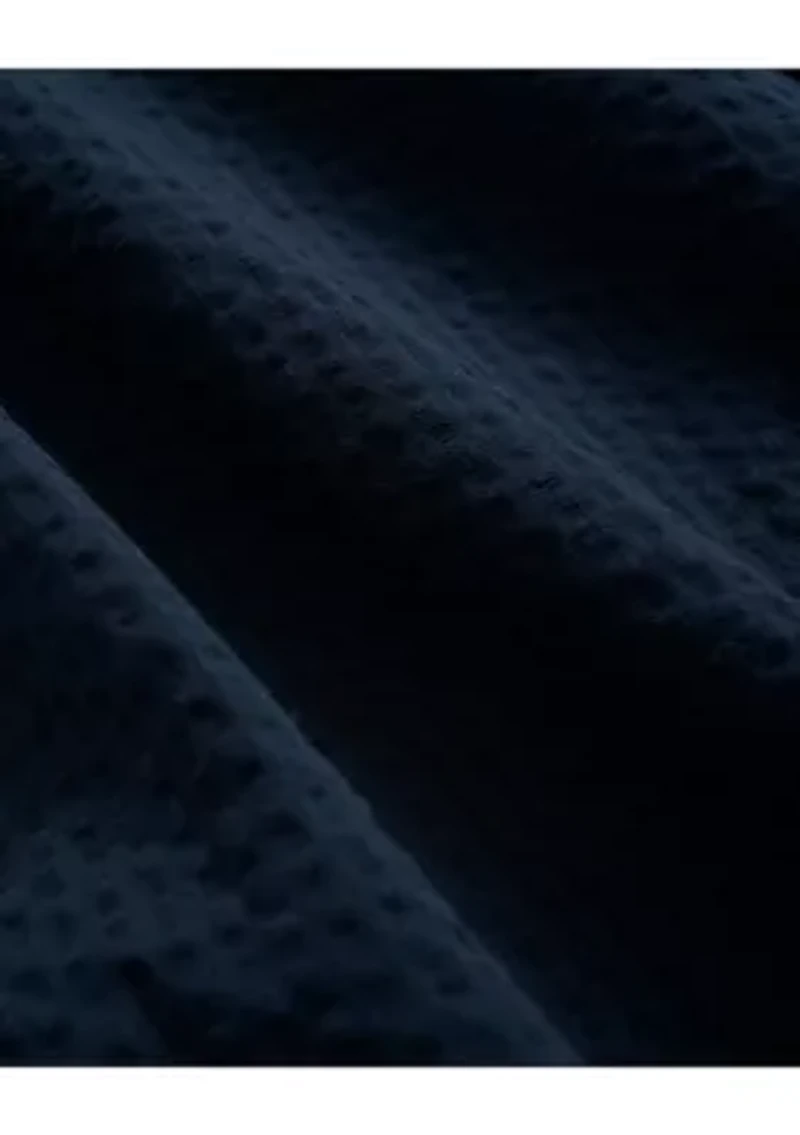 Men's Stretch Cotton Seersucker Button-Down Collar Short-Sleeve Sport Shirt