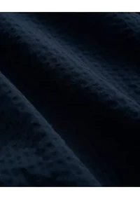 Men's Stretch Cotton Seersucker Button-Down Collar Short-Sleeve Sport Shirt