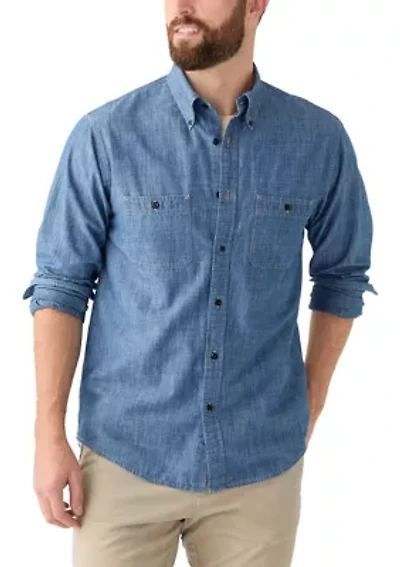 Archival Denim Shirt Cotton Twill