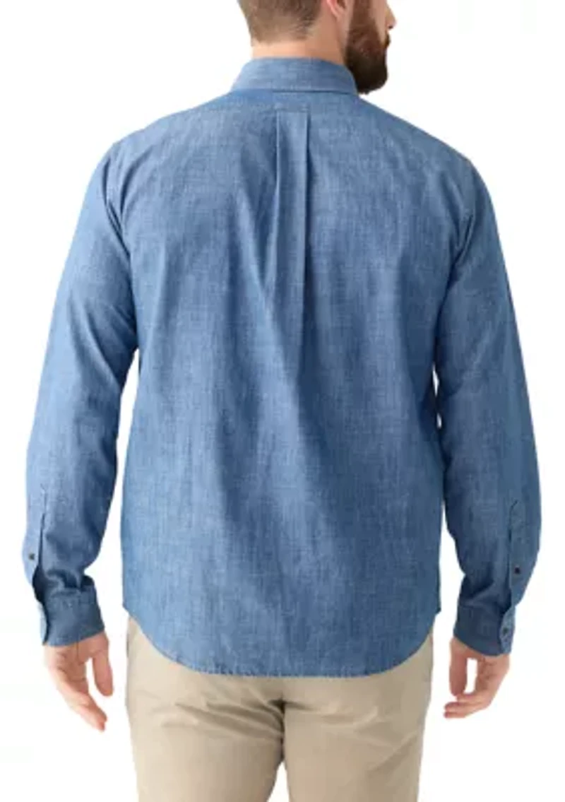 Archival Denim Shirt Cotton Twill