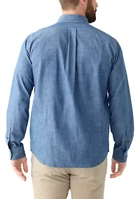 Archival Denim Shirt Cotton Twill