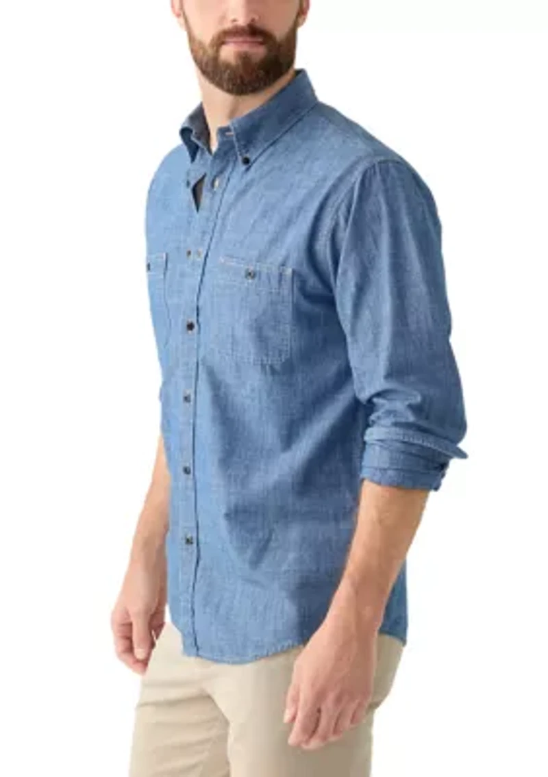 Archival Denim Shirt Cotton Twill