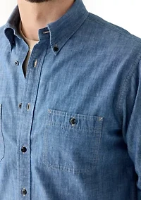 Archival Denim Shirt Cotton Twill
