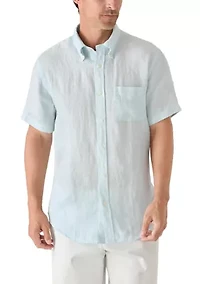 Men's Short Sleeve Button Down Shirt
