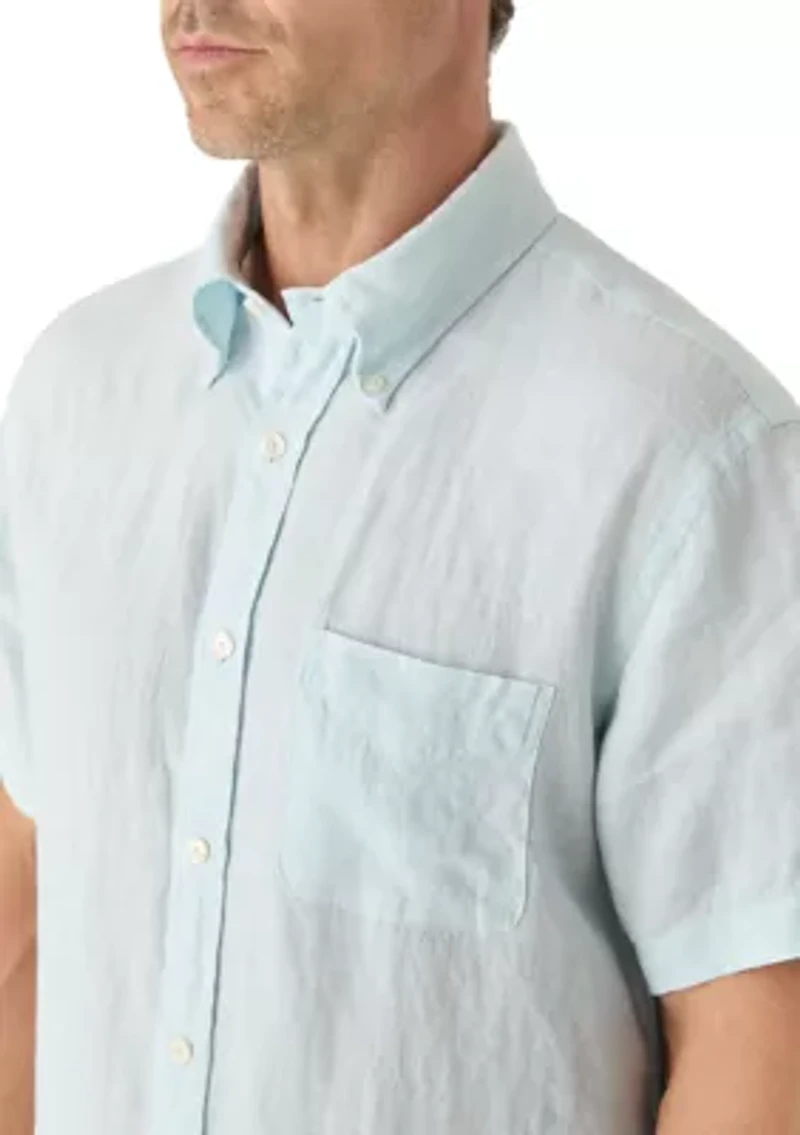 Men's Short Sleeve Button Down Shirt