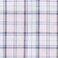 Men's Short Sleeve Plaid Button Down Shirt
