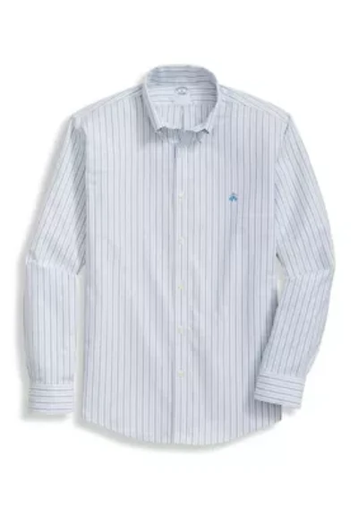 Men's Striped Button Down Shirt