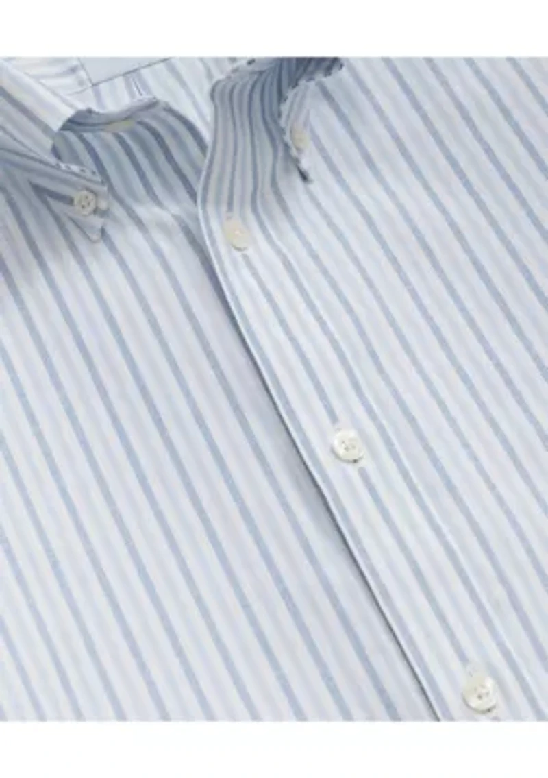 Men's Striped Button Down Shirt
