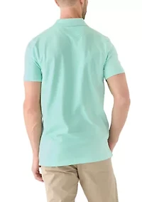 Men's Supima Cotton Stretch Piqué Polo Shirt