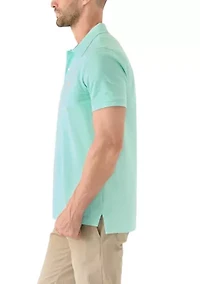 Men's Supima Cotton Stretch Piqué Polo Shirt