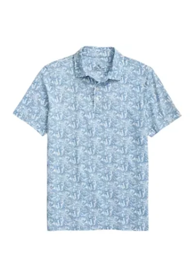 Performance Series Hawaiian Print Polo Shirt