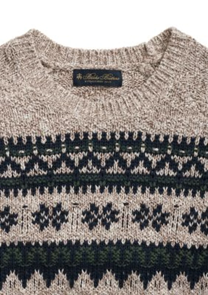 Cotton Fair Isle Sweater