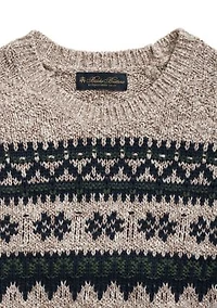 Cotton Fair Isle Sweater