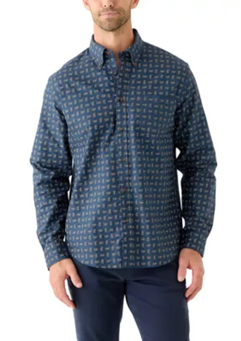 Men's Friday Shirt Oxford Paisley Pattern