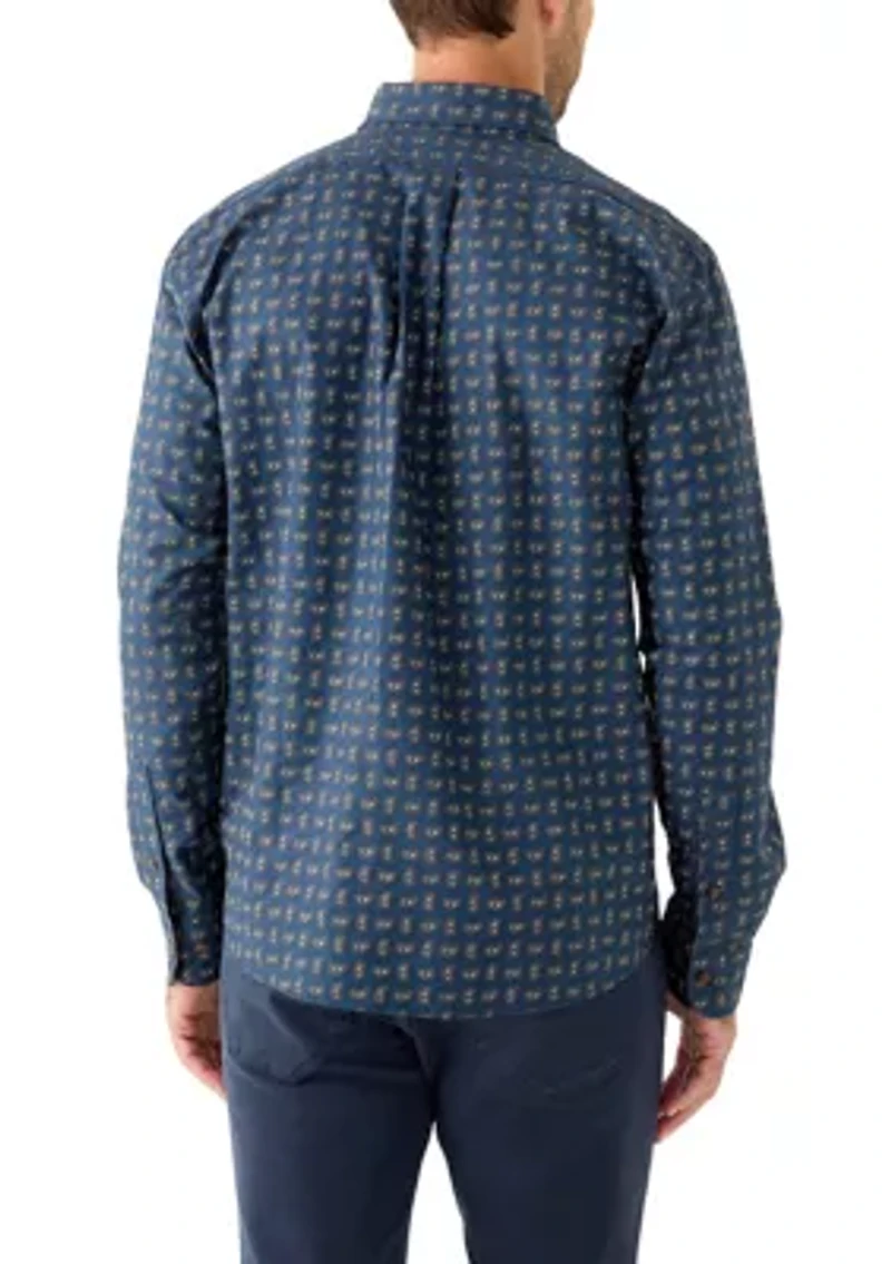 Men's Friday Shirt Oxford Paisley Pattern