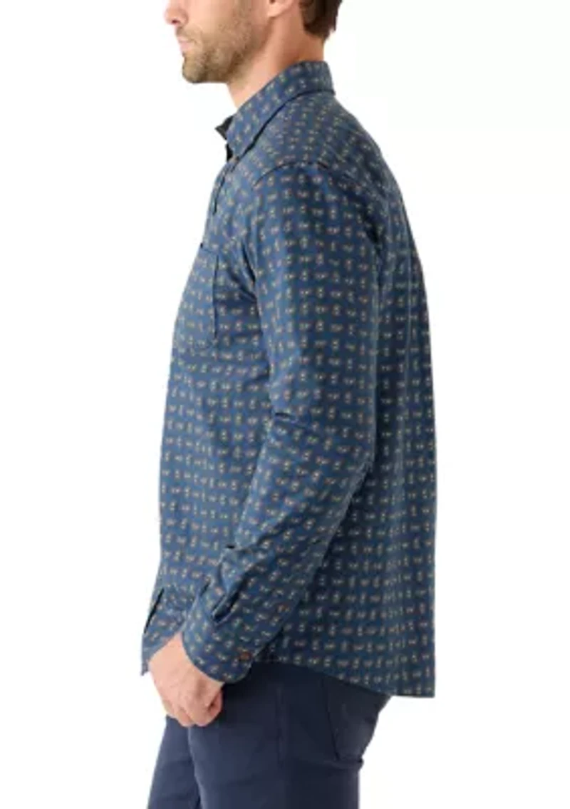 Men's Friday Shirt Oxford Paisley Pattern