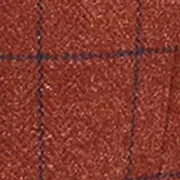 Women's Classic Fit Wool-Cashmere Tweed Windowpane 1818 Sport Coat