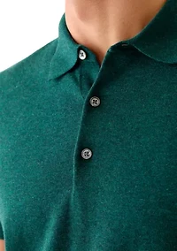 Men's Supima Cotton Short-Sleeve Polo Sweater