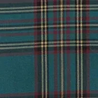 Men's Plaid Twill Polo Button Down Shirt