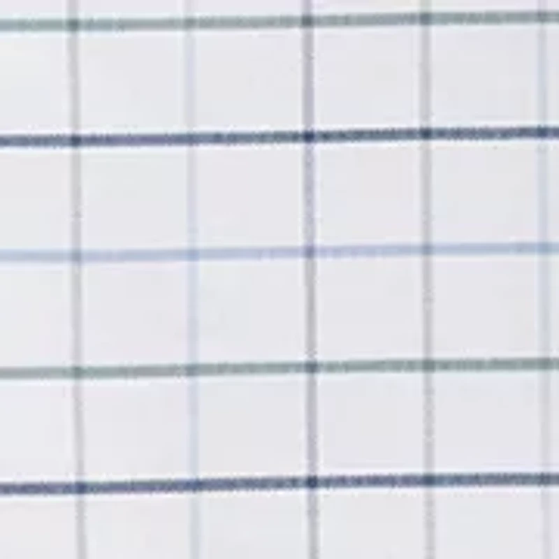 Men's Windowpane Oxford Polo Button Down Shirt