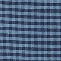 Men's Stretch Cotton Non-Iron Oxford Polo Button Down Collar, Gingham Shirt