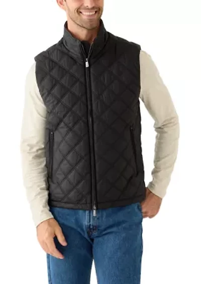 Men's Paddock Diamond Quilted Vest
