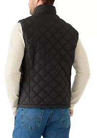 Men's Paddock Diamond Quilted Vest