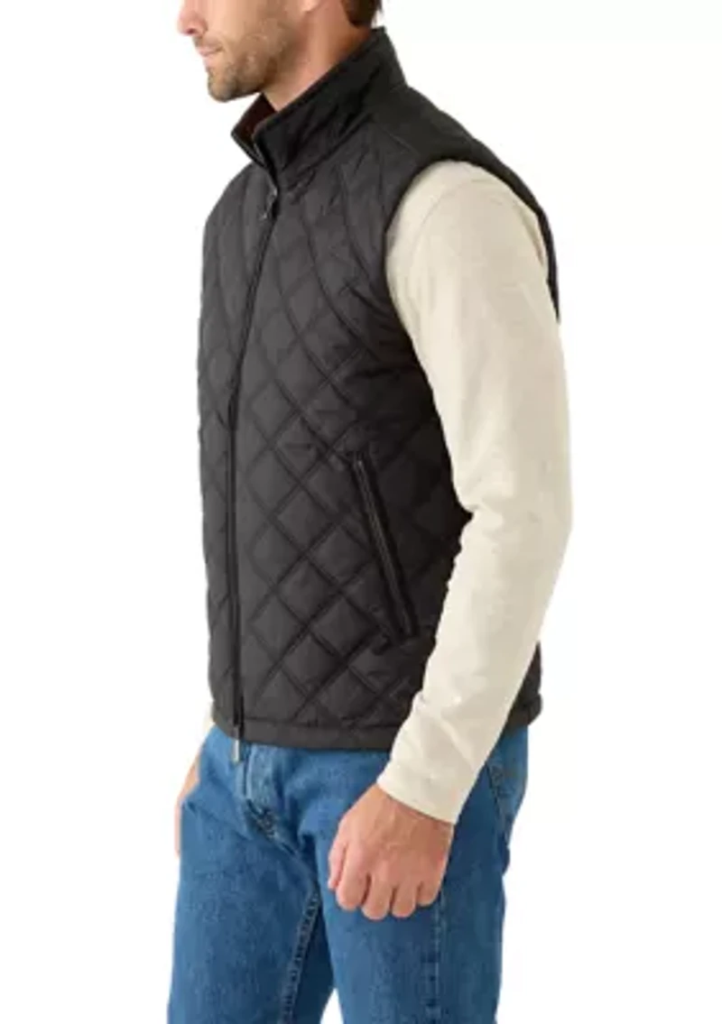 Men's Paddock Diamond Quilted Vest